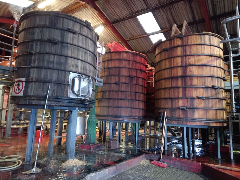 Dingle Distillery Wooden Mash Tun